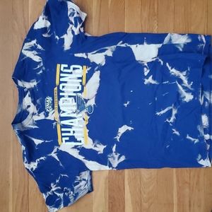 St. Louis Blues Bleach tye dye tee‎
